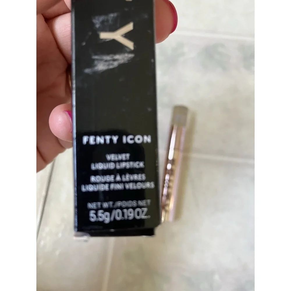 Fenty Beauty Fenty Icon Velvet Liquid Lipstick-Pow'r Thirsty- NIB Full Size 0.19
